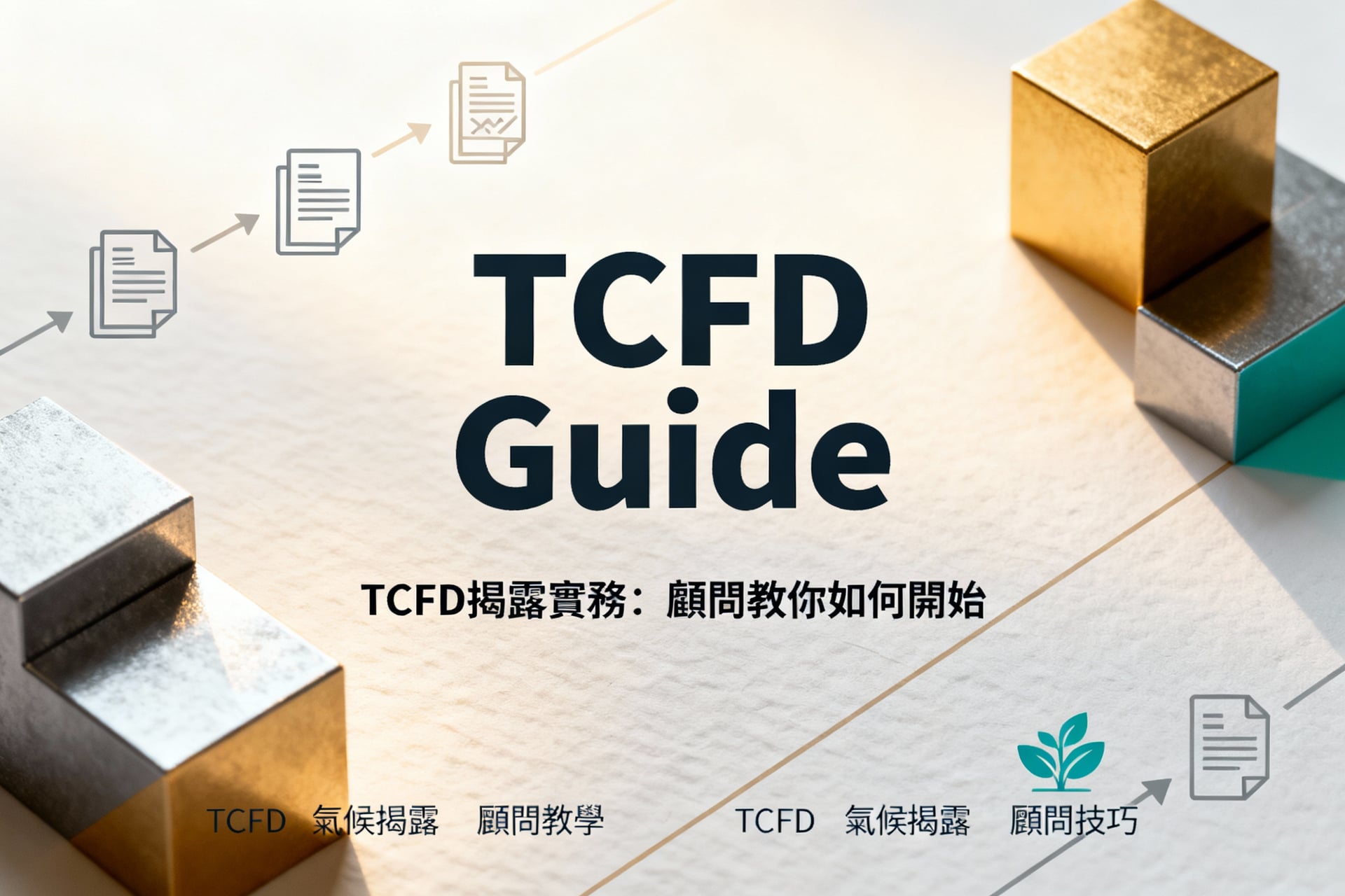 TCFD氣候揭露顧問實戰指南:三步驟建立合規揭露機制