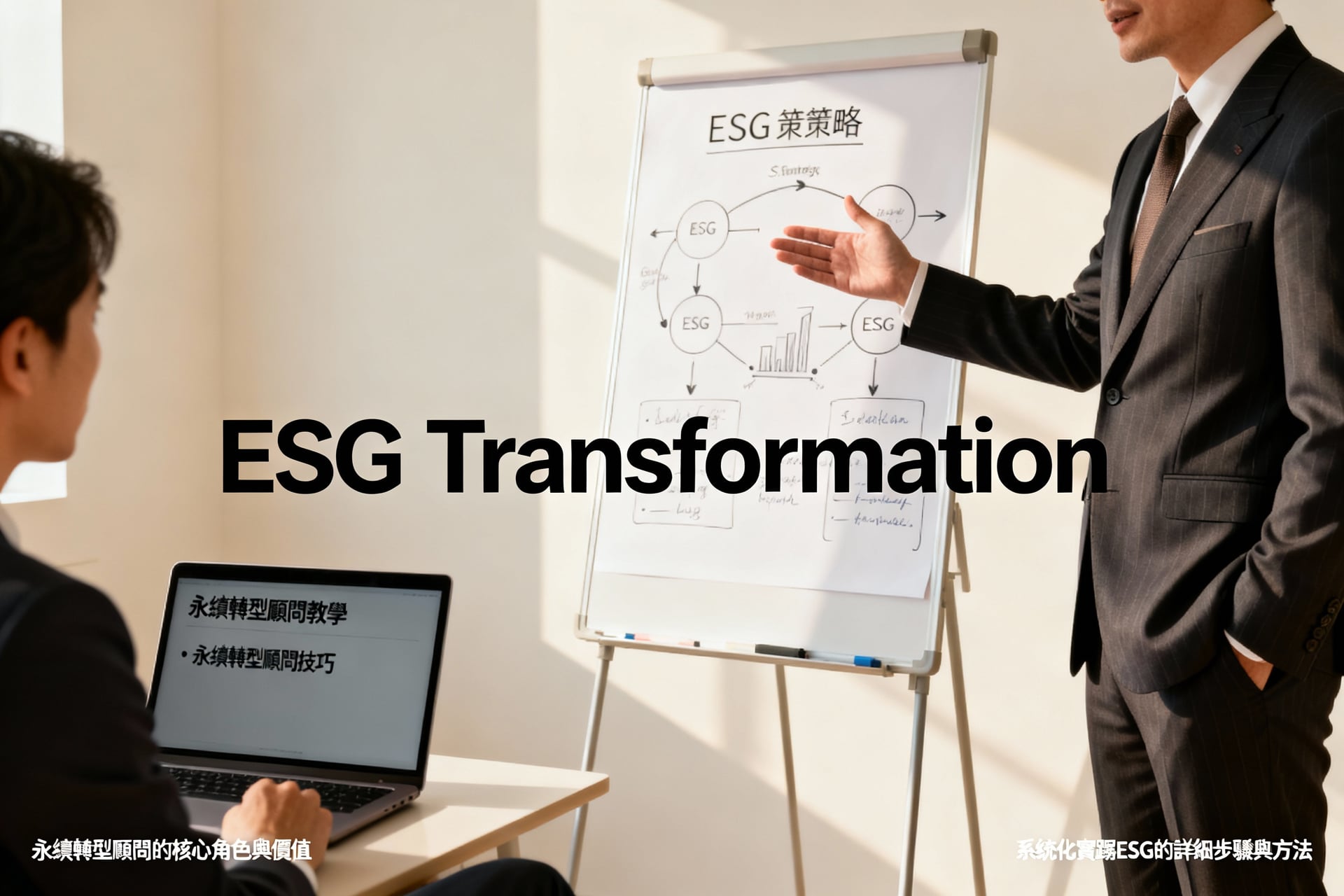 永續轉型顧問如何協助企業實踐ESG?三步驟啟動轉型計畫