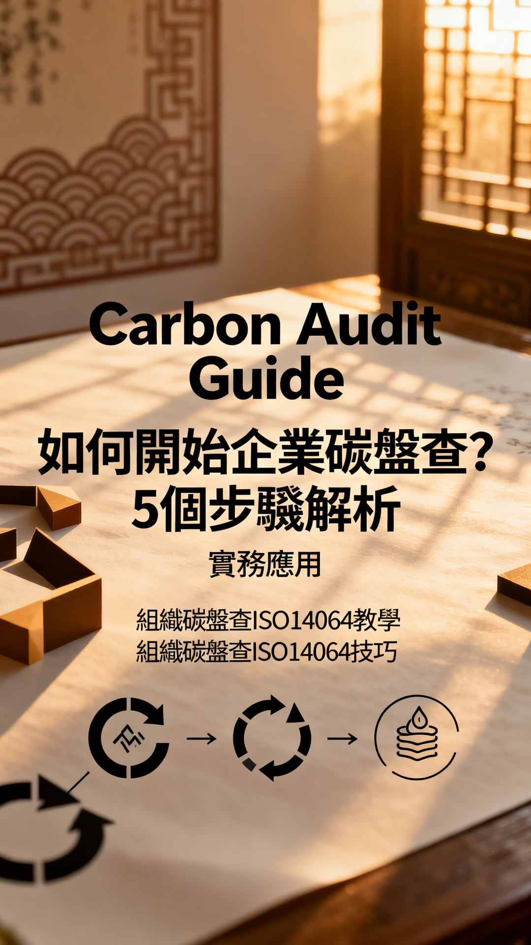 組織碳盤查ISO14064：5步驟解析企業碳盤查實務指南